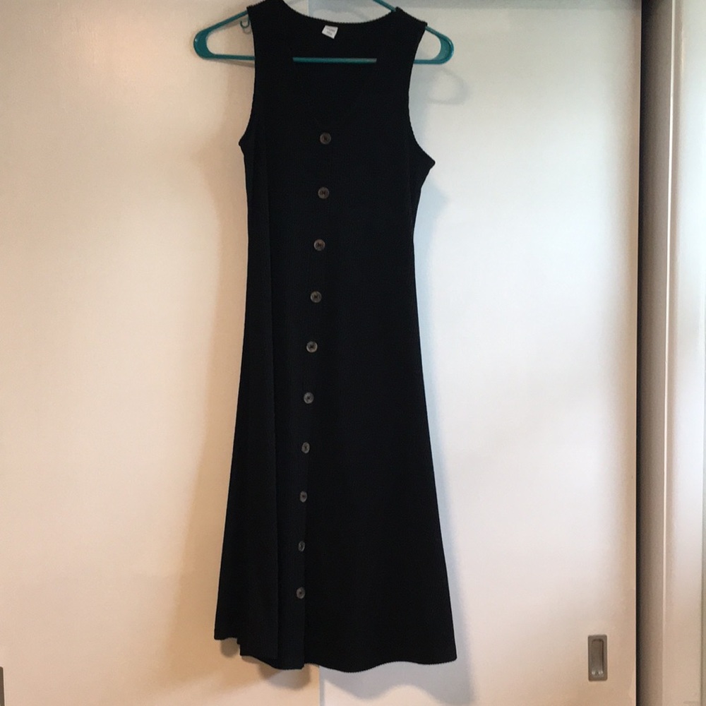 Ribbed midi dress